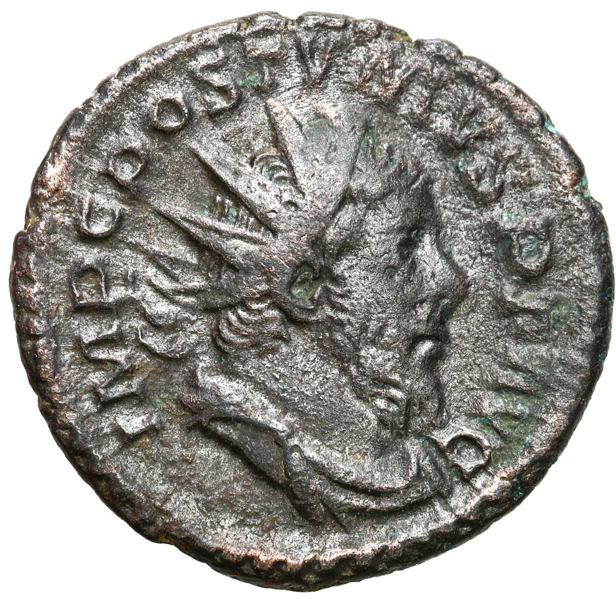 Cesarstwo Gallijskie, Antoninian Bilonowy, Postumus 260 - 268 n. e., Trier